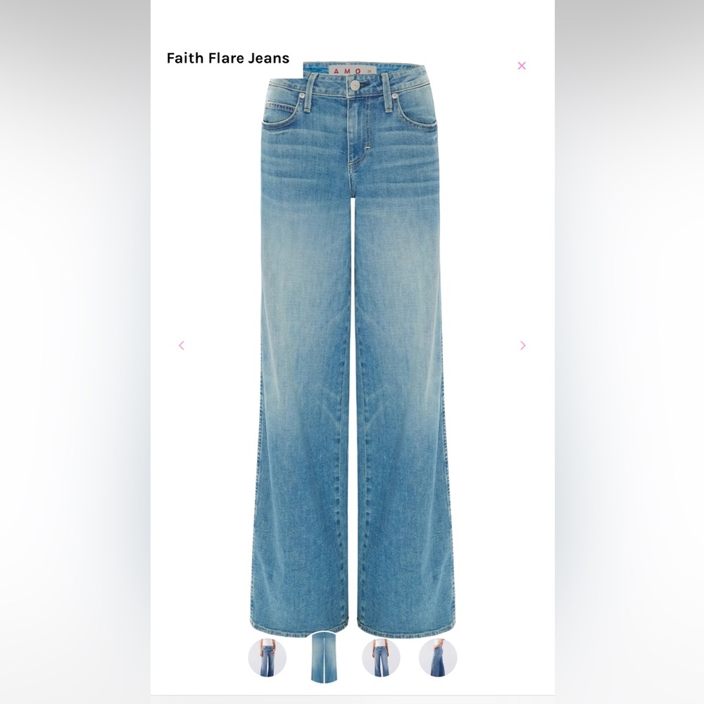 Perfect Condition- AMO denim Faith Flare Jean Maverick size 26